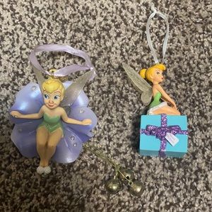 2 Tinker Bell Ornaments